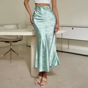 Fifth Elegant Clothing Ropa Maxi Latest Long Skirt